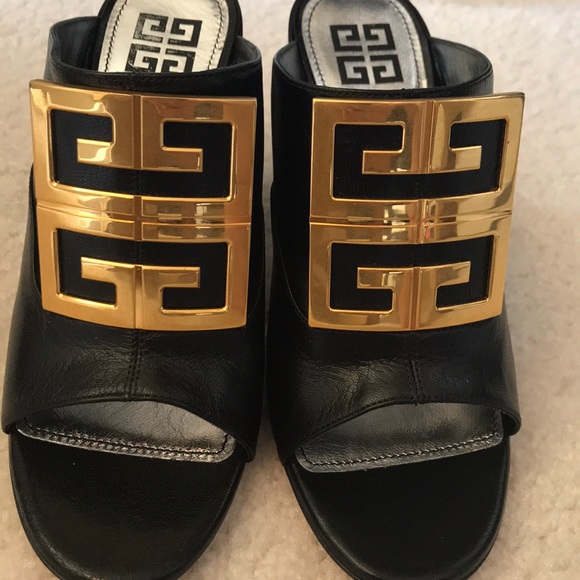Givenchy logo-embellished leather mules - Picture 3 of 14